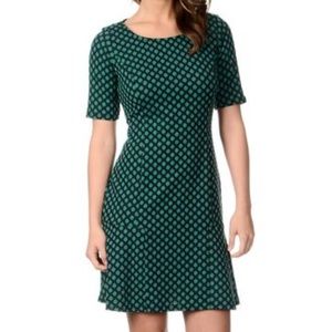 Lennie by Nina Leonard Polka Dot Dress Size Large